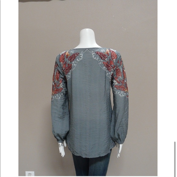 Sundance Tops Sundance Floral Embroidered Blouse Poshmark
